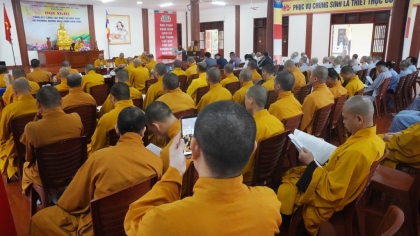 Phật giáo Hà Tĩnh tổng kết Phật sự năm 2023